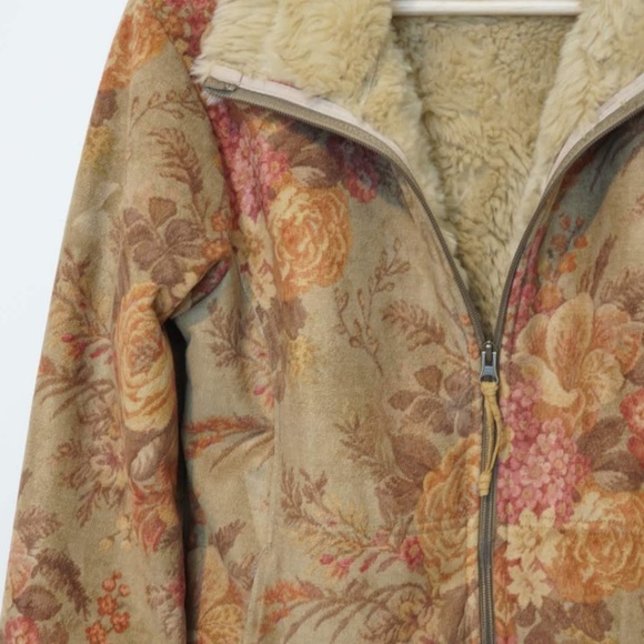 Athleta Faux Fur Suede Coat - Picture 5 of 8